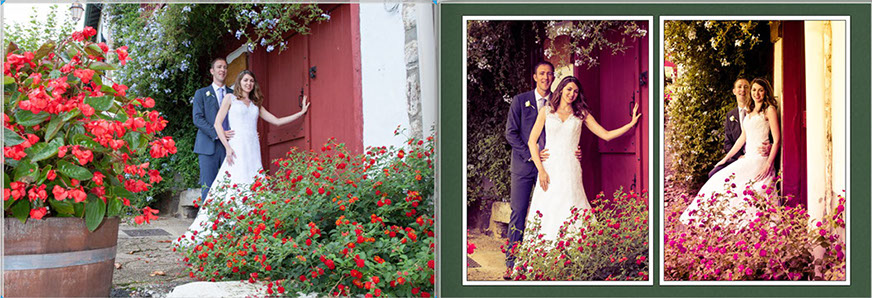 PAGE DU LIVRE DE MARIAGE AVEC ORIANNE ET GRAND A BAYONNE