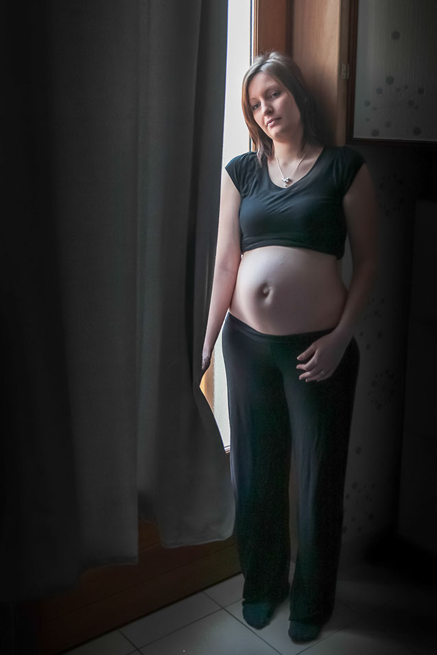 photo de celine enceinte